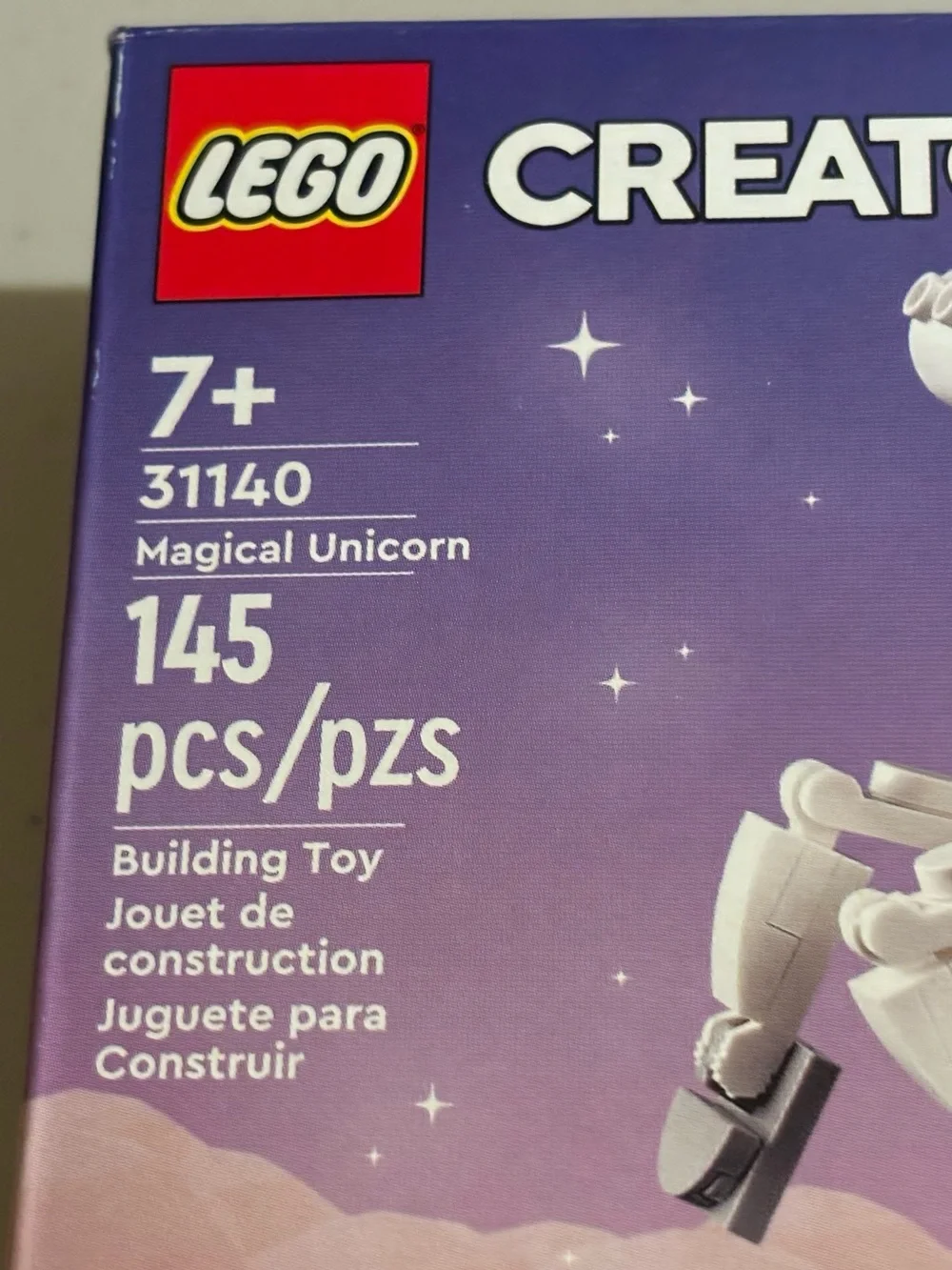 LEGO Creator Magical unicorn New